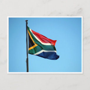 Zuid-Afrikaanse vlag Briefkaart