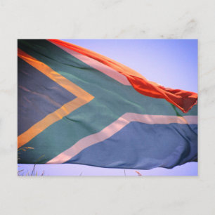 zuid - afrikaanse vlag briefkaart