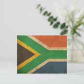  Zuid-Afrikaanse vlag Briefkaart (Staand voorkant)