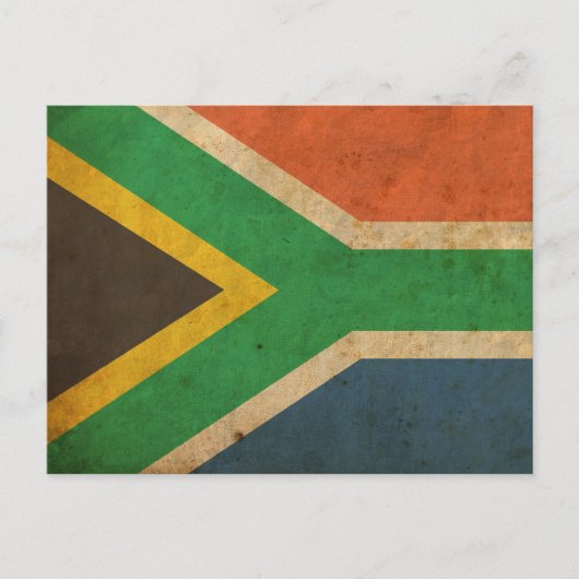  Zuid-Afrikaanse vlag Briefkaart (Voorkant)