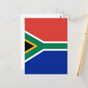 Zuid-Afrikaanse vlag Briefkaart