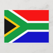 Zuid-Afrikaanse vlag Briefkaart (Voorkant)