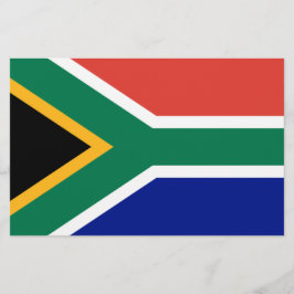 Zuid-Afrikaanse vlag Briefpapier