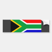 Zuid-Afrikaanse vlag Bumpersticker (Voorkant)