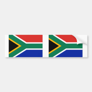 Zuid-Afrikaanse vlag Bumpersticker