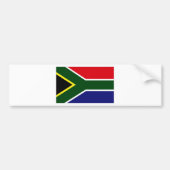 Zuid-Afrikaanse vlag Bumpersticker (Voorkant)