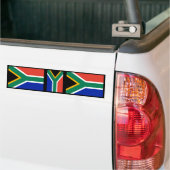 Zuid-Afrikaanse vlag Bumpersticker (Op Truck)