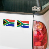Zuid-Afrikaanse vlag Bumpersticker (Op Truck)