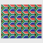 Zuid-Afrikaanse vlag Cadeaupapier (Vlak)
