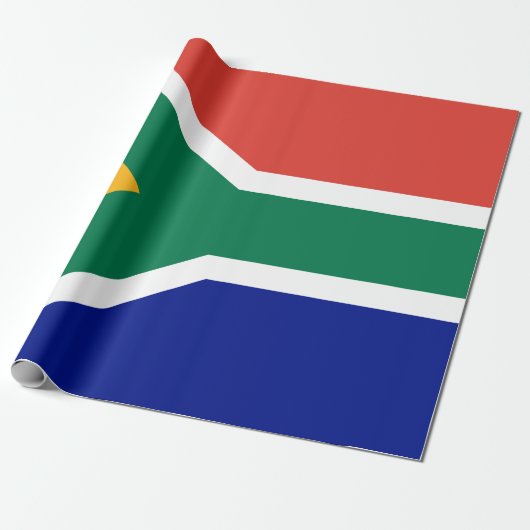 Zuid-Afrikaanse vlag Cadeaupapier (Uitgerold)