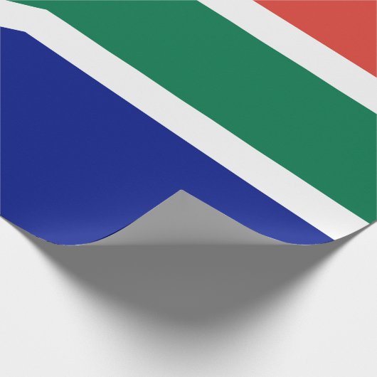 Zuid-Afrikaanse vlag Cadeaupapier (Hoek)