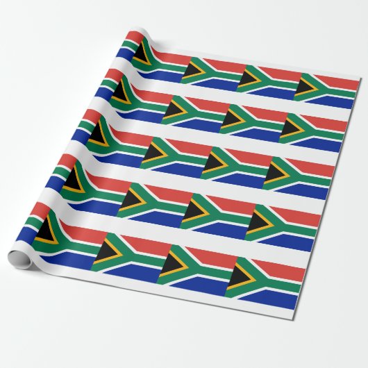 Zuid-Afrikaanse vlag Cadeaupapier (Uitgerold)