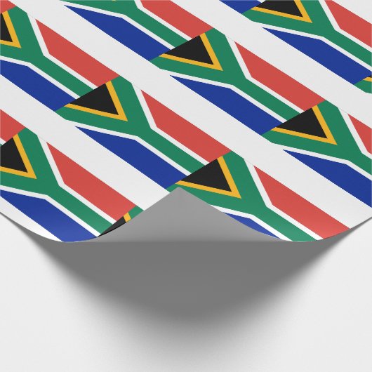 Zuid-Afrikaanse vlag Cadeaupapier (Hoek)