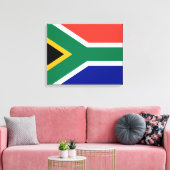 Zuid-Afrikaanse vlag Canvas Afdruk (Insitu (Woonkamer))
