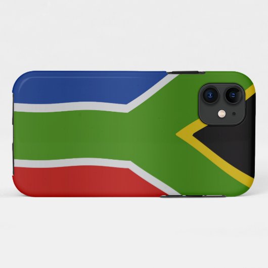Zuid-Afrikaanse vlag Case-Mate iPhone Case (Achterkant (horizontaal))