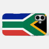 Zuid-Afrikaanse vlag Case-Mate iPhone Case (Achterkant (horizontaal))