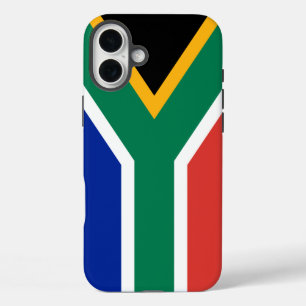 Zuid-Afrikaanse vlag iPhone 16 Plus Hoesje