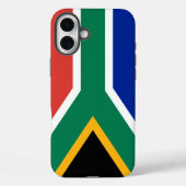Zuid-Afrikaanse vlag Case-Mate iPhone Case (Achterkant)