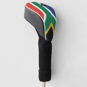 Zuid-Afrikaanse vlag - Custom Golf Club Head Hoesj Golfheadcover (Schuin)