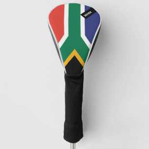 Zuid-Afrikaanse vlag - Custom Golf Club Head Hoesj Golfheadcover