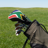 Zuid-Afrikaanse vlag - Custom Golf Club Head Hoesj Golfheadcover (Insitu)