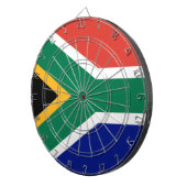 Zuid-Afrikaanse vlag Dartbord (Voorkant Rechts)