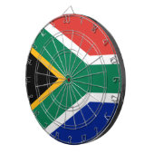 Zuid-Afrikaanse vlag Dartbord (Voorkant Rechts)