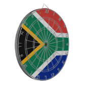 Zuid-Afrikaanse vlag Dartbord (Voorkant Links)