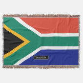 Zuid-Afrikaanse vlag Deken (Voorkant)
