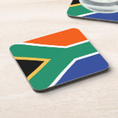 Zuid-Afrikaanse vlag Drankjes Onderzetter (Linkerzijde)