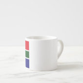 Zuid-Afrikaanse vlag Espresso Kop (Voorkant rechts)