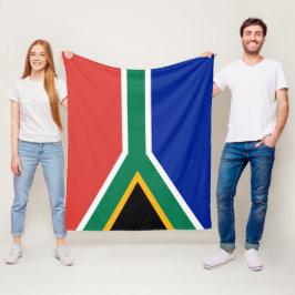 Zuid-Afrikaanse vlag Fleece Deken