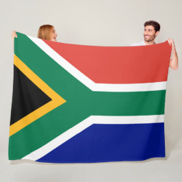 Zuid-Afrikaanse vlag Fleece Deken