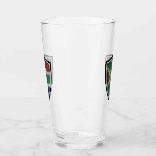 Zuid-Afrikaanse vlag Glas (Links)