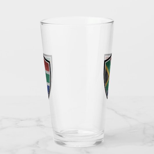 Zuid-Afrikaanse vlag Glas (Rechts)