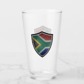 Zuid-Afrikaanse vlag Glas (Voorkant)