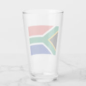 Zuid-Afrikaanse vlag Glas (Achterkant)
