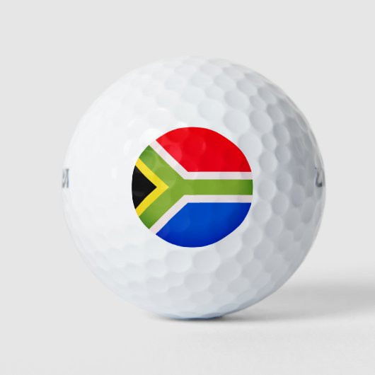 Zuid-Afrikaanse vlag golfballen (Voorkant)