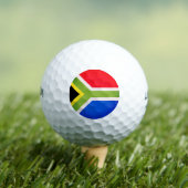 Zuid-Afrikaanse vlag golfballen (Insitu Shirt)