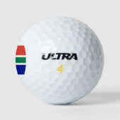 Zuid-Afrikaanse vlag Golfballen (Logo)
