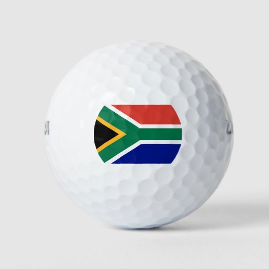 Zuid-Afrikaanse vlag Golfballen (Voorkant)