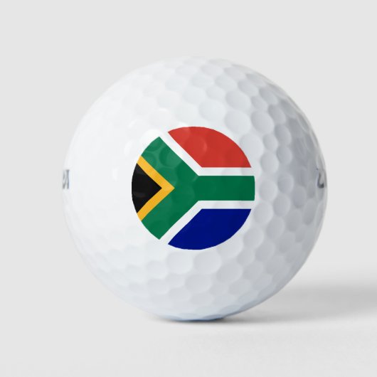 Zuid-Afrikaanse vlag Golfballen (Voorkant)