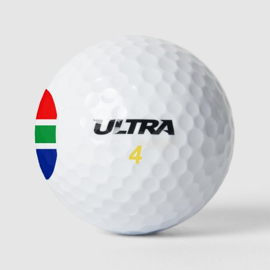 Zuid-Afrikaanse vlag Golfballen (Logo)