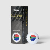 Zuid-Afrikaanse vlag Golfballen (Verpakking)