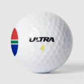 Zuid-Afrikaanse vlag Golfballen (Logo)