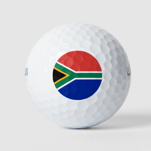 Zuid-Afrikaanse vlag Golfballen (Voorkant)