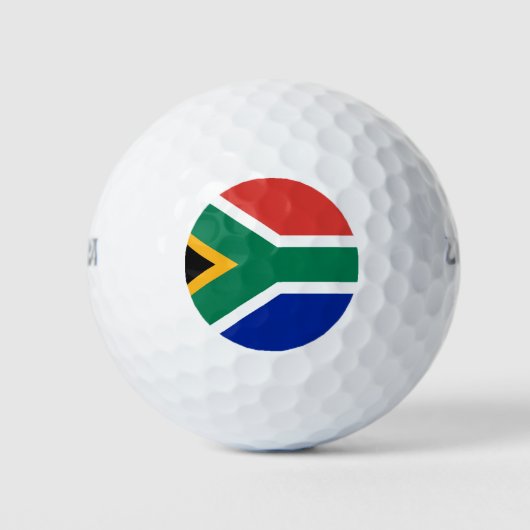 Zuid-Afrikaanse vlag Golfballen (Voorkant)
