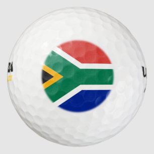 Zuid-Afrikaanse vlag Golfballen