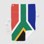 Zuid-Afrikaanse vlag Golfhanddoek (Insitu)