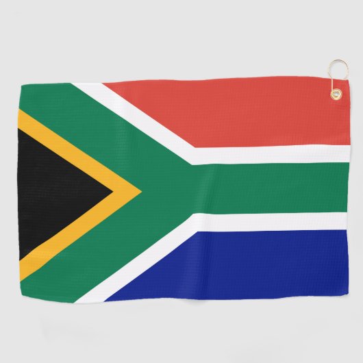 Zuid-Afrikaanse vlag Golfhanddoek (Horizontaal)